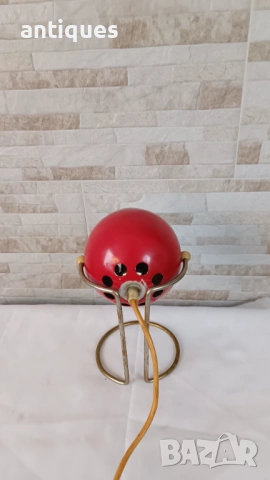 Стара настолна лампа - ELEKTROFEM ISZ - HE- 4173 - Hungary - Космическа ера, снимка 7 - Антикварни и старинни предмети - 53347513