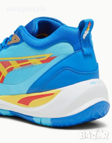 Маратонки PUMA x The Smurfs Playmaker Pro Basketball Shoes Blue/Multi, снимка 6 - Маратонки - 45750030