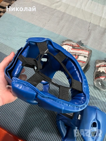 Боксови каски Dominator - L размер, снимка 5 - Спортна екипировка - 53571632