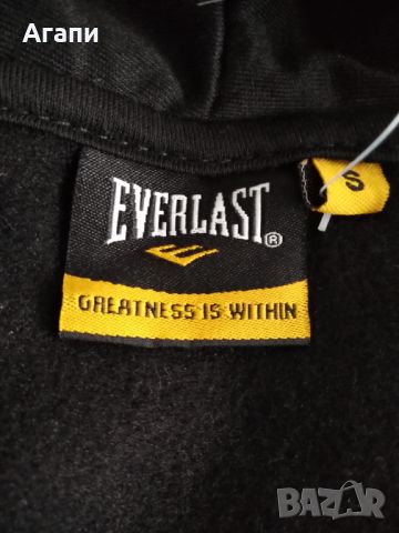 Мъжки суичър чисто нов Everlast, размер S с етикета, снимка 3 - Суичъри - 45495072