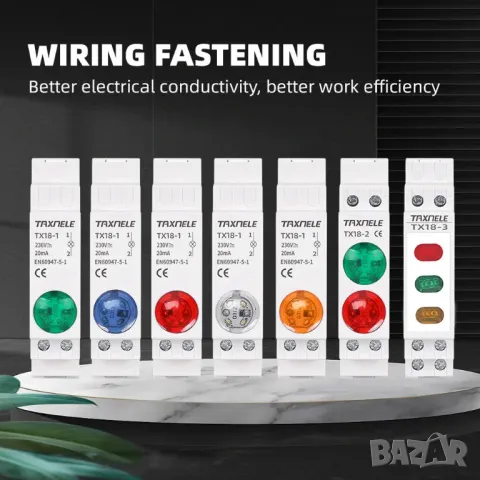 Индикаторна лампа TX18, снимка 6 - Друга електроника - 49909189