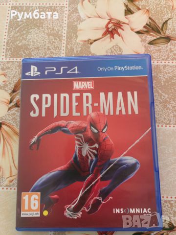 Spider Man ps4, снимка 1 - Игри за PlayStation - 46191766