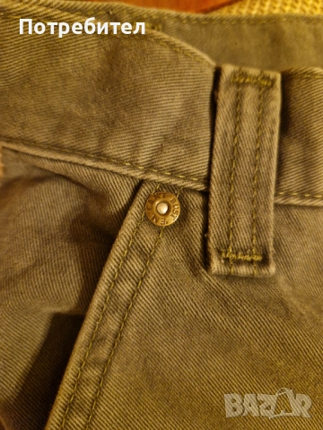 Нови Дънки Lee широк стил цвят Army, снимка 6 - Дънки - 54079049