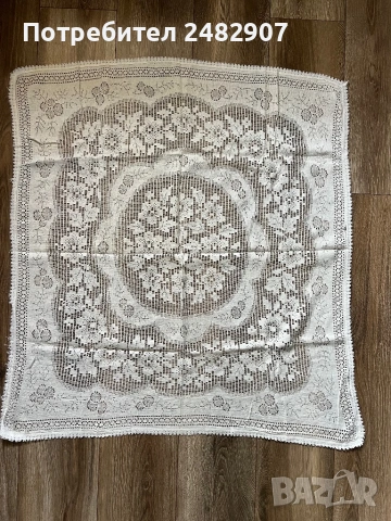 Малка дантелена покривка