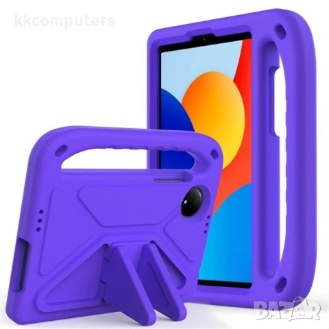 Xiaomi Redmi Pad SE 4G 8.7 инча Foldable Thumb Kickstand EVA Удароустойчив Калъф и Протектор, снимка 5 - Калъфи, кейсове - 51141029