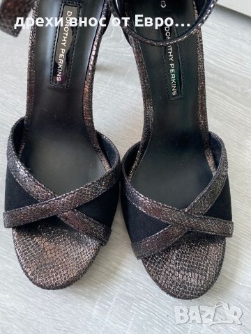 Dorothy Perkins сандали на ток , снимка 5 - Сандали - 46674408