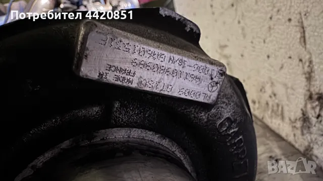 Турбо компресор за Mercedes C220 - A6110960999, снимка 2 - Части - 50210190