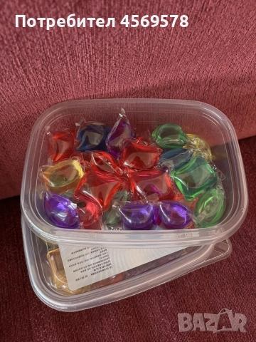 🌟 Капсули за пране за бели и цветни дрехи 🌟 50 броя - МИКС! 🌟, снимка 2 - Перилни препарати и омекотители - 51724459