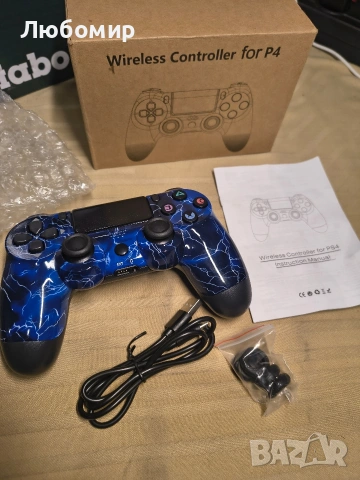 Безжичен контролер ps4
