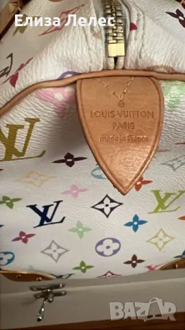 Louis Vuitton Monogram Speedy 30 оригинална чанта , снимка 8 - Чанти - 49732876