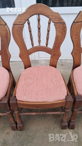 Столове масив Рустик-4 бр.№063, снимка 6 - Столове - 54003822