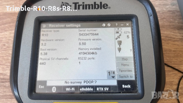 GNSS приемник Trimble R10, снимка 5 - Други инструменти - 53777936