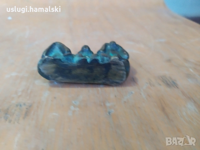 Винтидж бронзова статуетка Трите маймуни, снимка 5 - Антикварни и старинни предмети - 53937359