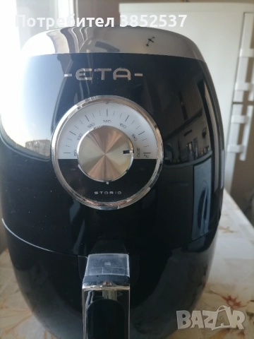  чисто нов фритюрник с горещ въздух - Eta Hot Air Fryer Storio, снимка 2 - Фритюрници - 51702781