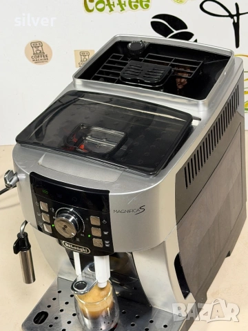 Кафемашина кафе автомат delonghi magnifica S с гаранция, снимка 7 - Кафемашини - 53265732