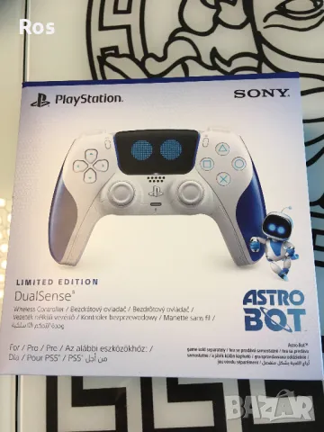 Playstation 5 DualSense - Astro Bot, Limited Edition Чисто нов, снимка 4 - PlayStation конзоли - 47190111