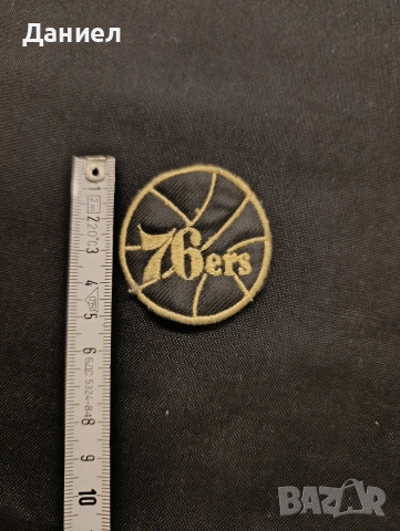 Нашивка 76ers, снимка 2 - Антикварни и старинни предмети - 53932370
