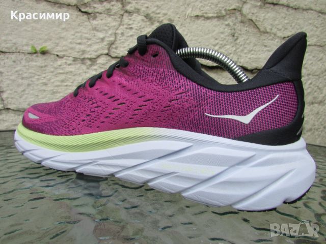 Дамски маратонки за бягане Hoka One One Clifton 8, снимка 4 - Маратонки - 46398287