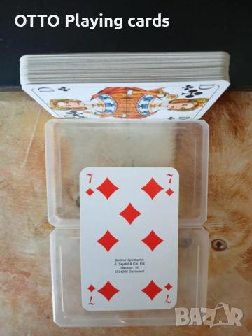 Стари карти за игра, оригинални немски, снимка 3 - Карти за игра - 50381520