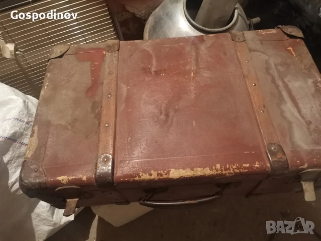 ретро куфари голям и малък, снимка 9 - Антикварни и старинни предмети - 52425041