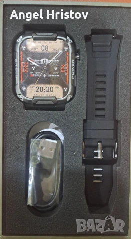 Смарт часовник LIGE MK66, Bluetooth разговори, 25 евро, снимка 2 - Мъжки - 53937948