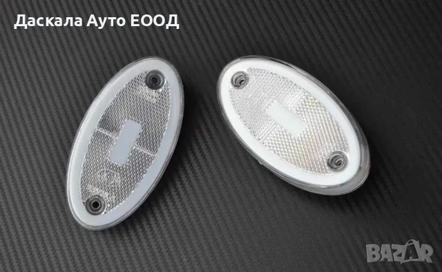 1бр. Лед LED габарити светлини с неонов ефект 12-24V , 3 цвята, снимка 2 - Аксесоари и консумативи - 53761845