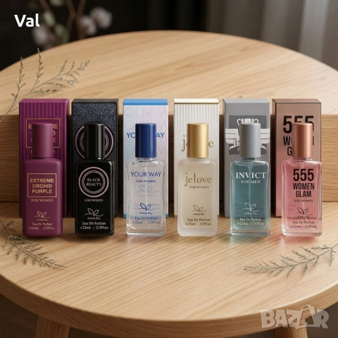 Комплект от 6 броя луксозни парфюма по 22мл – разнообразие от аромати за всеки повод, снимка 7 - Унисекс парфюми - 53931139