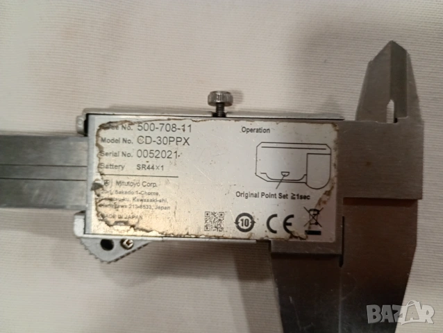 Mitutoyo CD-30PPX  Дигитален шублер 300 mm, снимка 6 - Шублери - 53658969