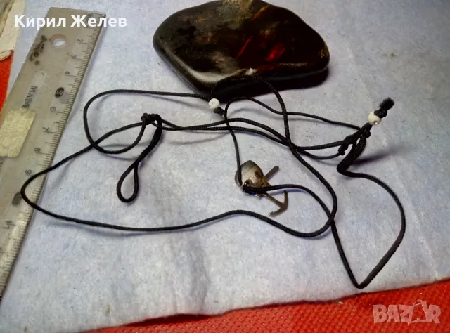 ВЯРА НАДЕЖДА ЛЮБОВ - СРЕБЪРНИ КРЪСТЧЕ КОТВА и СЪРЧИЦЕ СРЕБРО 925 ХРИСТИЯНСКА СИМВОЛИКА КОЛИЕ 49729, снимка 3 - Колиета, медальони, синджири - 49732806