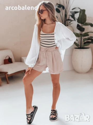 Дамски къси панталони RELAX TIME, 2цвята , снимка 5 - Къси панталони и бермуди - 50668645