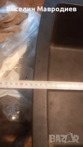 кухненска мивка черна, снимка 2 - Мивки - 52004977