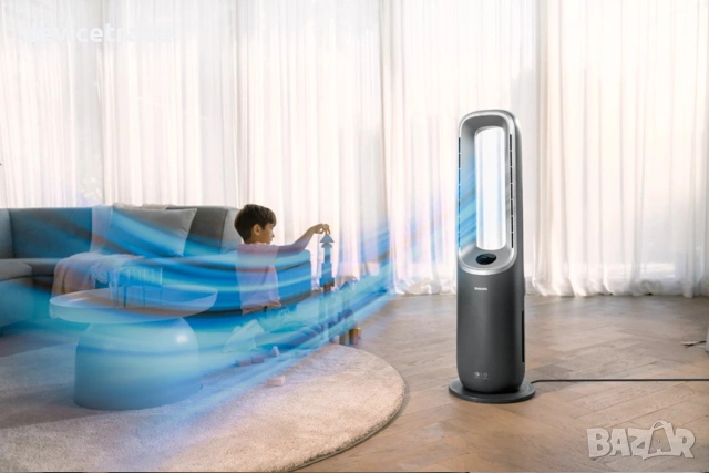 Пречиствател за въздух Philips Air Performer AMF870 3 в 1 с функция за отопление и охлаждане, снимка 8 - Овлажнители и пречистватели за въздух - 53677331