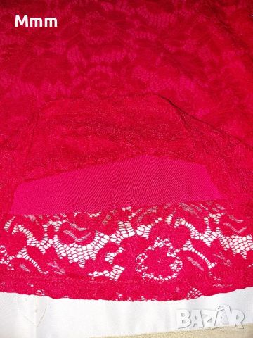 Дамска червена блуза, снимка 4 - Рокли - 45211330