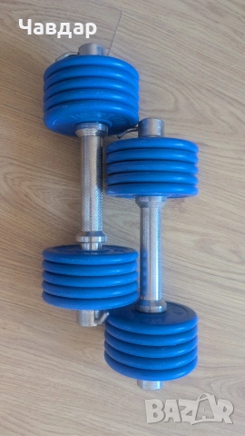 Дъмбели (гири), снимка 3 - Фитнес уреди - 53666140