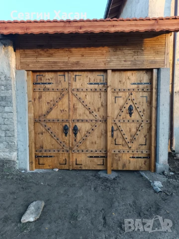 Дървени порти по поръчка - изработка и стилен вид!, снимка 5 - Дърводелски услуги - 51226986