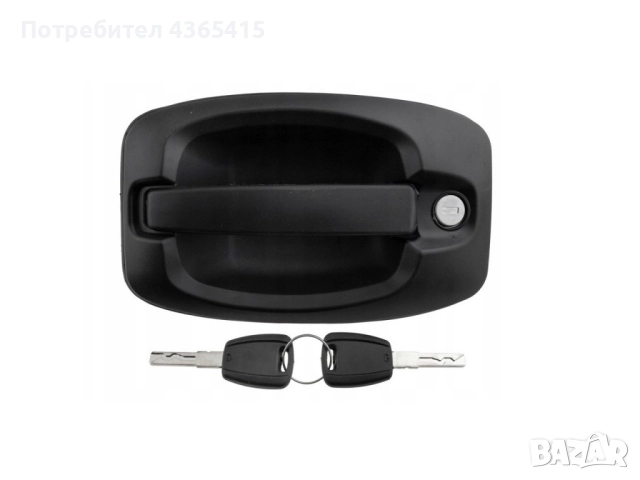 Външна дръжка за врата с патронник и ключове за Citroen Jumper 1(2001-2006) 735423244, снимка 4 - Части - 52362146