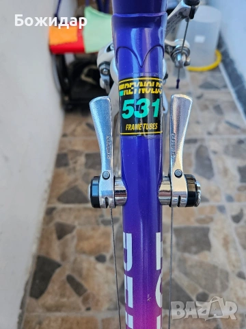 Шосеен велосипед Peugeot Galibier Reynolds 531 флат бар, снимка 10 - Велосипеди - 53768920