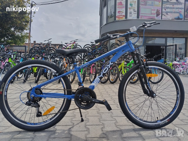 BYOX Велосипед 24" WHIZZY син, снимка 11 - Велосипеди - 53561413