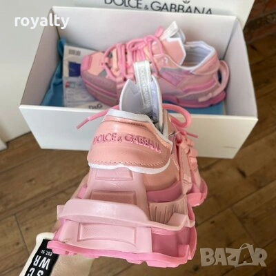 Dolce & Gabbana Розови Дамски Маратонки 36-40 Номер Най Висок Клас Реални Снимки , снимка 2 - Маратонки - 53054711