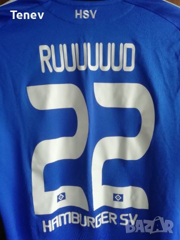 Hamburger SV #22 Ruud Van Nistelrooy Hamburg Adidas оригинална тениска фланелка Хамбургер Нистелрой, снимка 3 - Тениски - 45829764