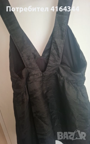 Къса черна рокля на H&M, снимка 2 - Рокли - 54246235