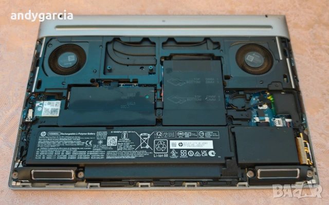 HP ZBook Fury 16 G9/Intel Core i7-12800HX/NVdia RTX A1000 4GB/16GB RAM/512GB SSD NVMe/16' IPS FHD+, снимка 8 - Лаптопи за работа - 49560472