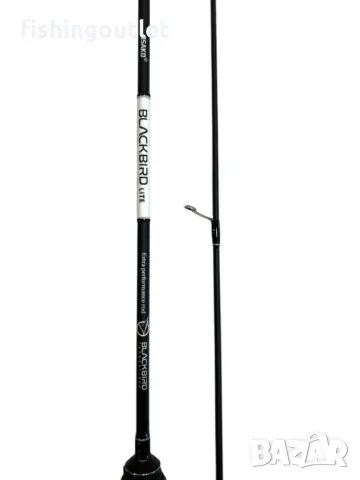 Лайт спининг въдица Osako Black Bird 0.8-10gr акция , 1.68 и 1.80мт, снимка 4 - Въдици - 49737841