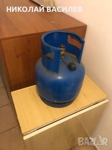    Газова    бутилка    15  кг  .   с    нов   клапан   има гас  /  регистрирна   .., снимка 11 - Котлони - 48263415
