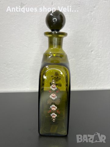 Стъклена бутилка №5387 , снимка 5 - Антикварни и старинни предмети - 45747574