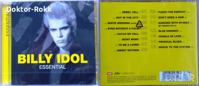 Billy Idol + Beatsteaks - оригинални и неофициални дискове, снимка 5 - CD дискове - 53689565
