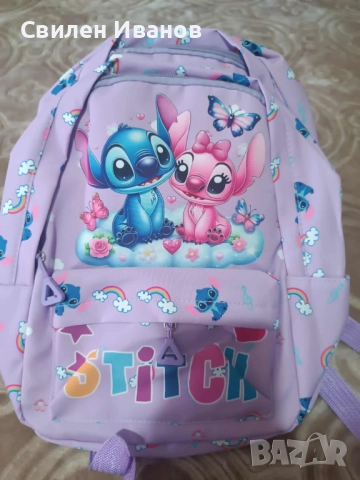 Детски раници на Стич, снимка 7 - Други - 52190260