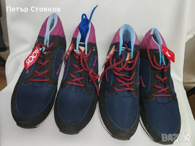 Два чифта мъжки маратонки от естествен велур Kangaroos №46 и 47, снимка 2 - Маратонки - 52272522