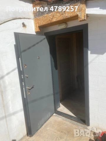 Врата антрацит с термо мост