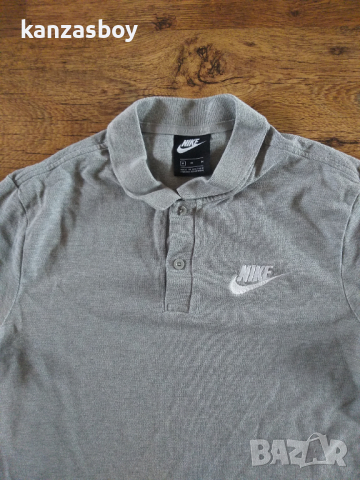 Nike Sportswear Polo Shirt Grey - страхотна мъжка тениска , снимка 2 - Тениски - 44960176
